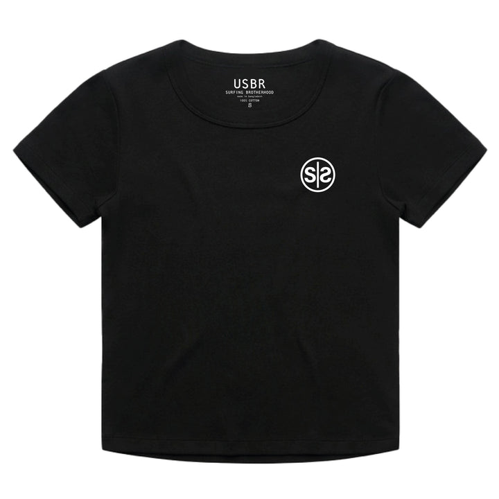 Baby Rib Tee - Black