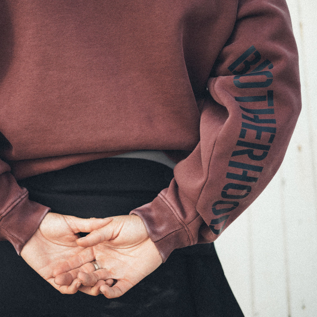 Brotherhood Fleece - Burgandy