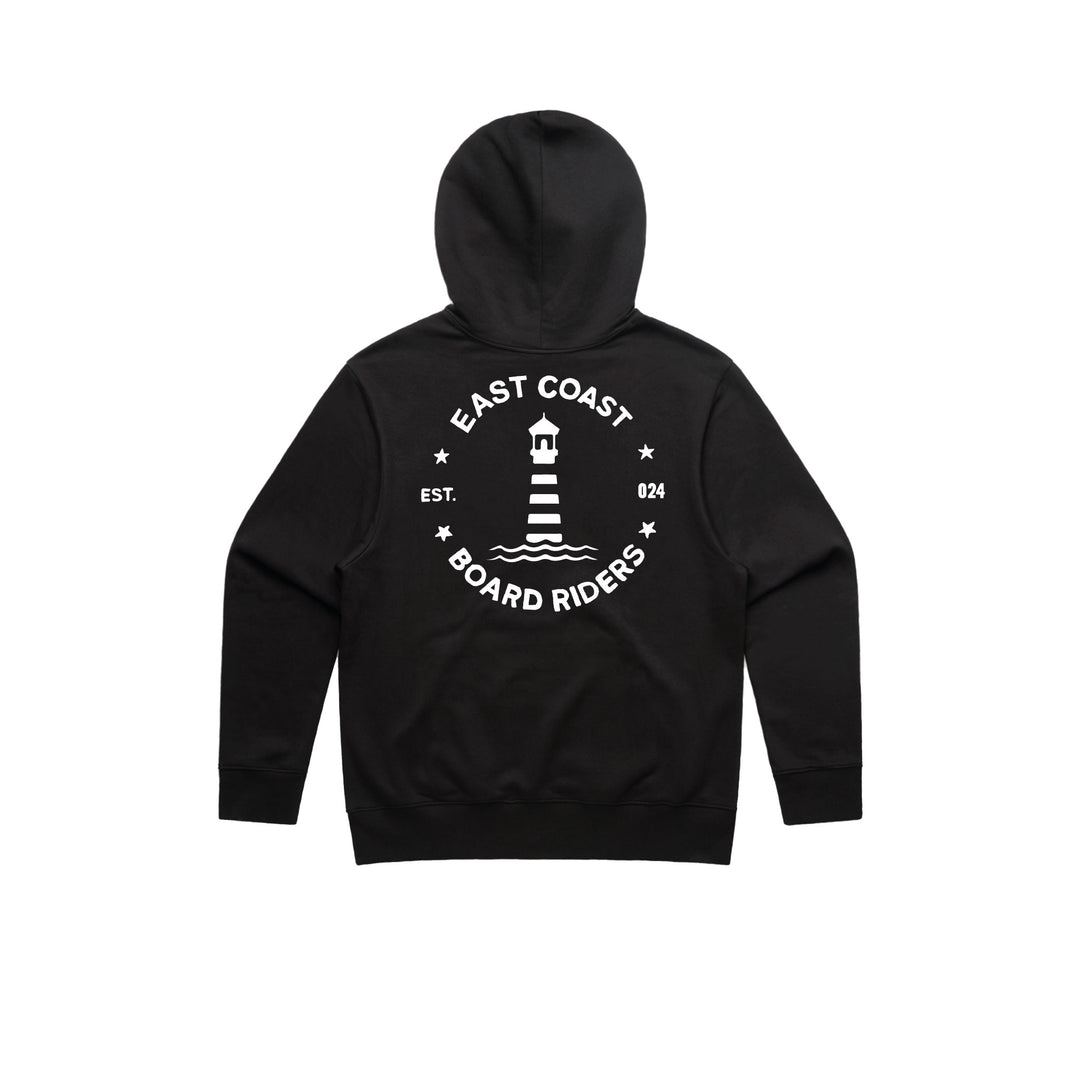 ECBR Pullover Hoodie - Black