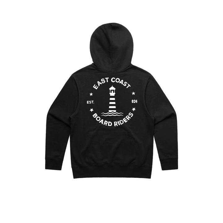 ECBR Pullover Hoodie - Black