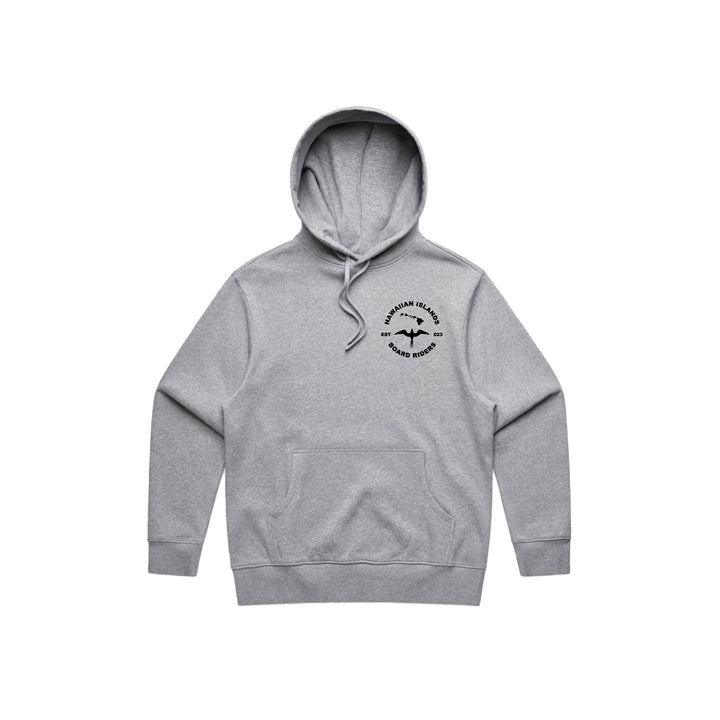 HIBR Pullover Hoody - Athletic Grey