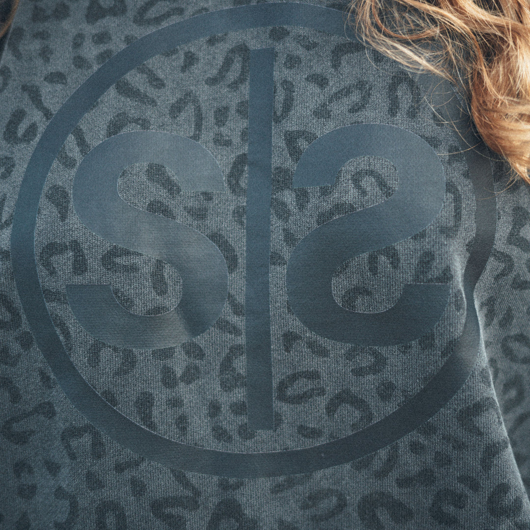 Stoke Fleece - Black Leopard