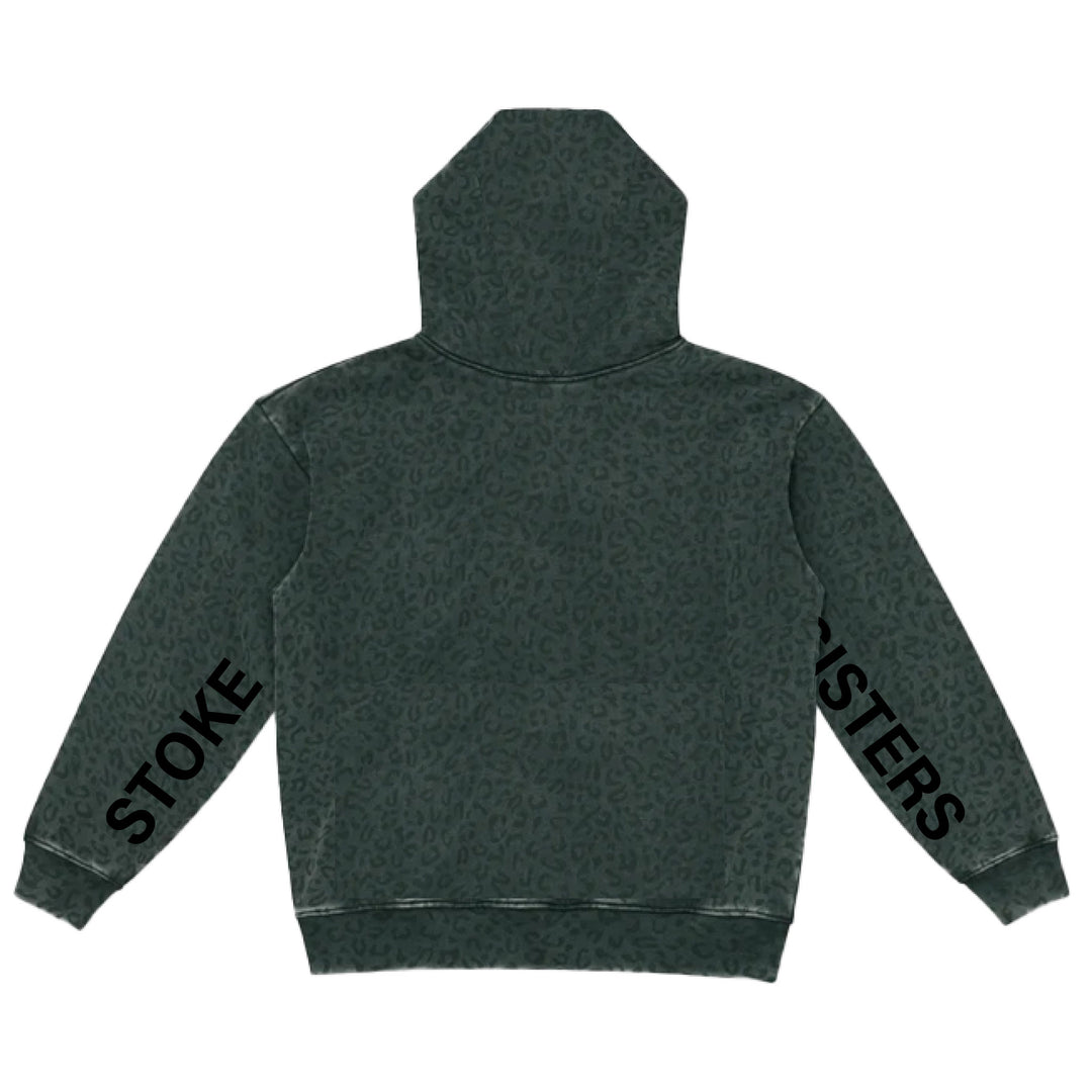 Stoke Fleece - Black Leopard