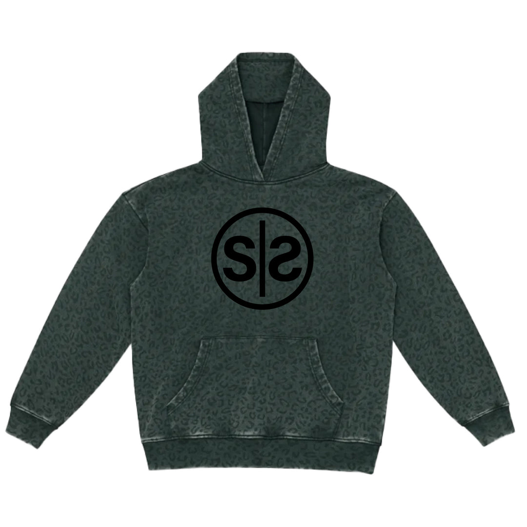 Stoke Fleece - Black Leopard