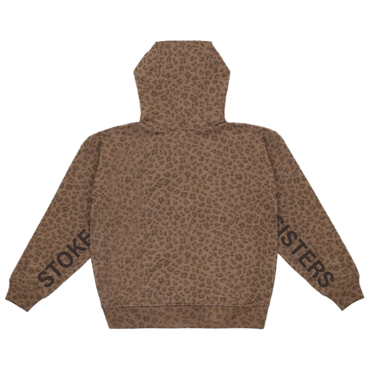 Stoke Leopard Pullover - Washed Khaki