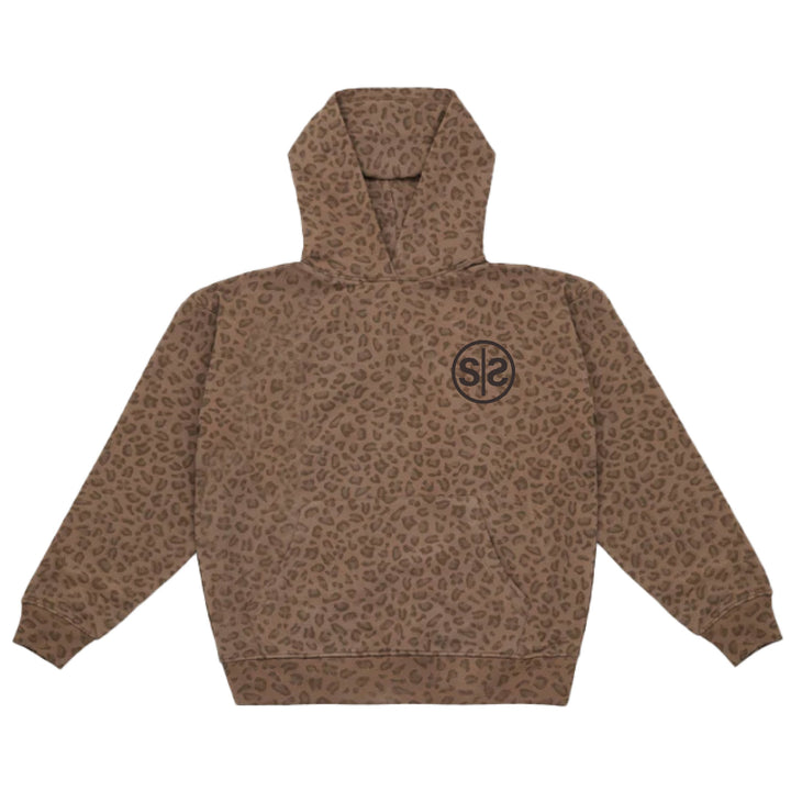 Stoke Leopard Pullover - Washed Khaki