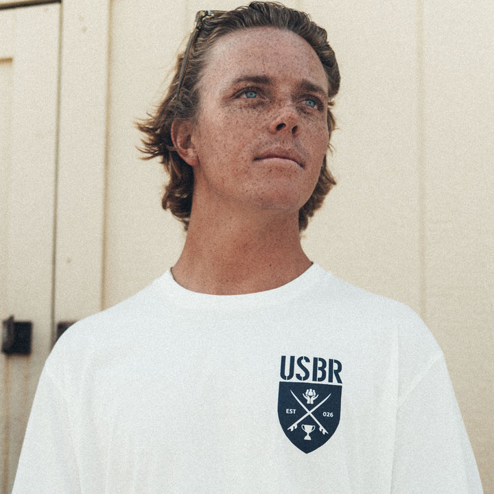 Brotherhood Oversized Tee - Off White