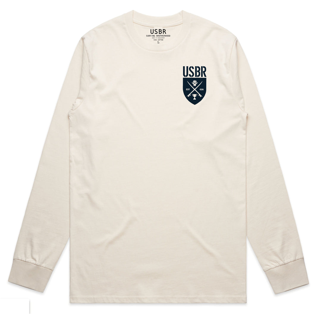 Brotherhood Long Sleeve Tee - Off White
