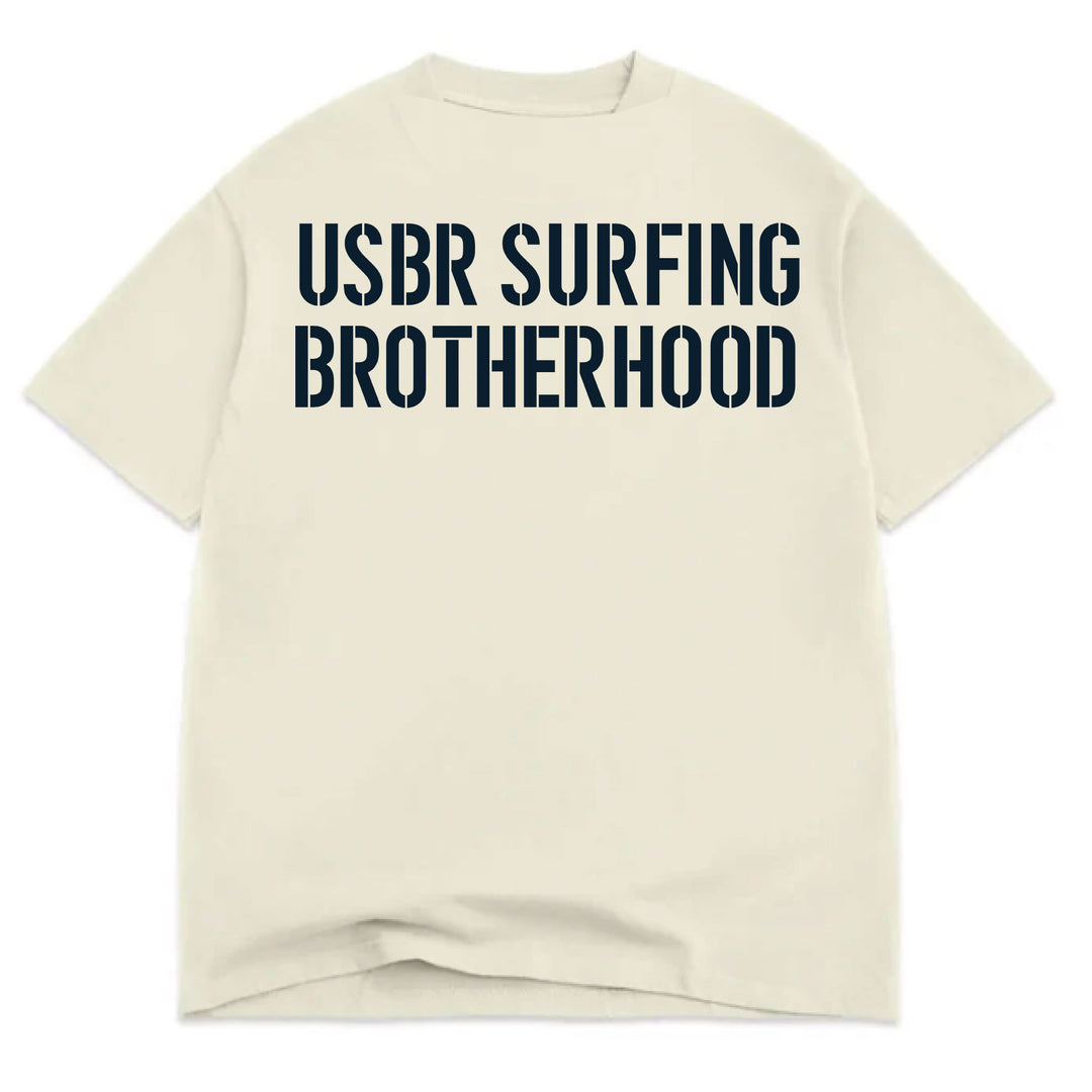 Brotherhood Oversized Tee - Off White