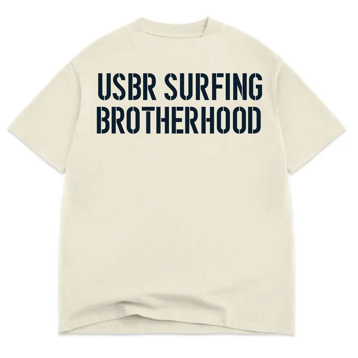 Brotherhood Oversized Tee - Off White