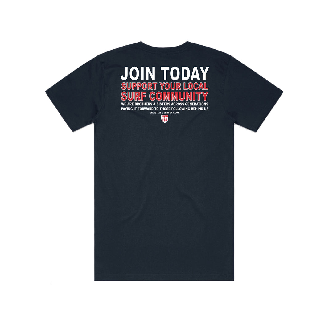 We Want You Tee - Navy