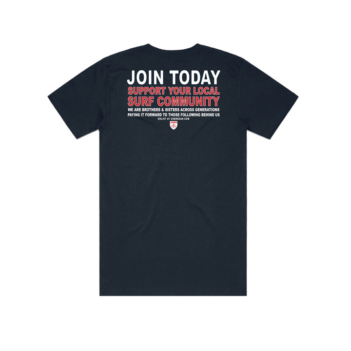 We Want You Tee - Navy