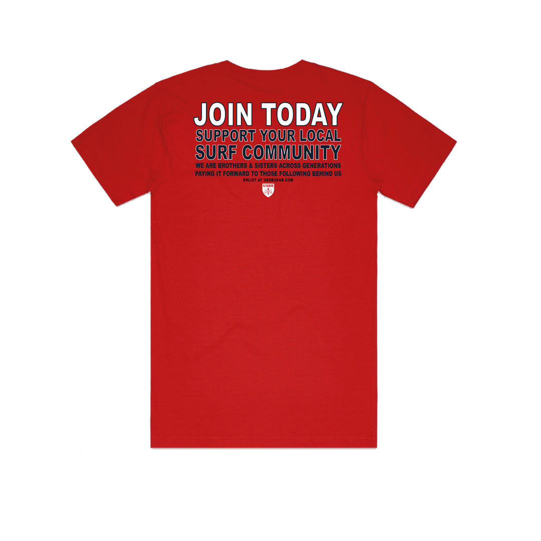 We Want You Tee - Red