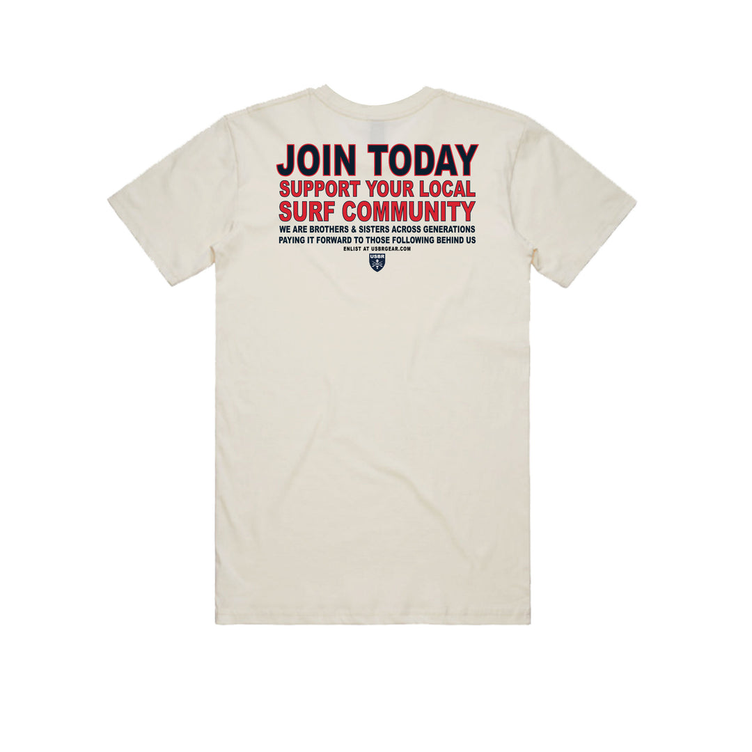 We Want You Tee - White