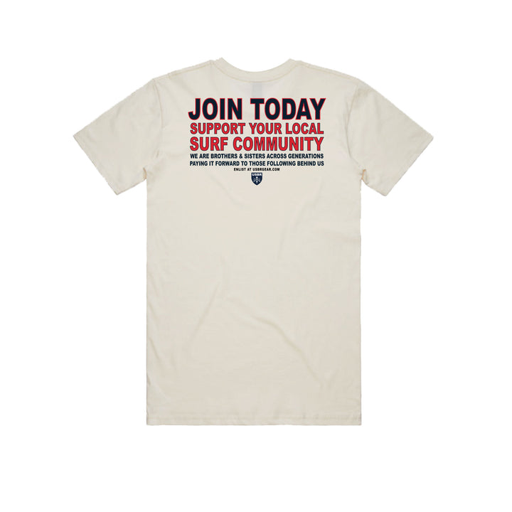 We Want You Tee - White